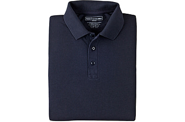 Image of 5.11 Tactical Short Sleeve Utility Polo Shirt, Dark Navy, Size L 41180-724-L