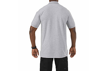 Image of 5.11 Tactical UTILITY S/S POLO - Men's, Heather Grey, L, 41180-016-L