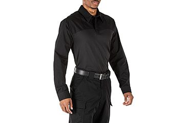 Image of 5.11 Tactical Stryke PDU Rapid L/S Shirt - Mens, Black, LR, 72519ABR-019-L-R