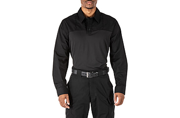 Image of 5.11 Tactical Stryke PDU Rapid L/S Shirt - Mens, Black, LR, 72519ABR-019-L-R