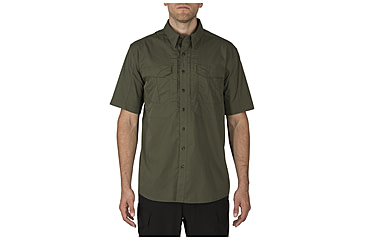 Image of 5.11 Tactical Stryke Shirt S/S - Mens, TDU Green, 3XL, 71354ABR-190-3XL
