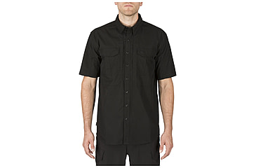 Image of 5.11 Tactical Stryke Shirt S/S - Mens, Black, L, 71354ABR-019-L
