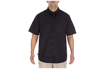 Image of 5.11 Tactical Stryke Shirt S/S - Mens, Dark Navy, XL, 71354ABR-724-XL