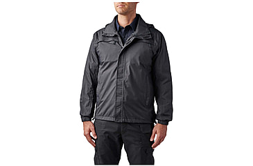 Image of 5.11 Tactical Tac-Dry Rainshell 2.0 Jacket - Mens, Black, 3XL, 48372-019-3XL