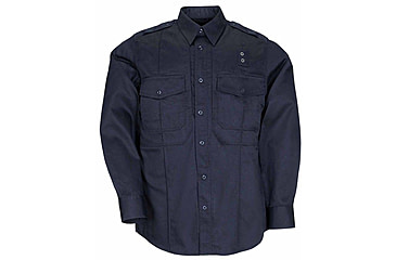 Image of 5.11 Tactical Tclt Pdu L/s B-cl Shirt, Midnight Navy, 72366ABR-750-L-R
