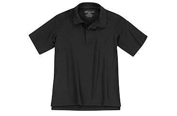 Image of 5.11 Tactical Performance Short Sleeve Polo Shirt - Women's, Black, XS, 61165-019-XS