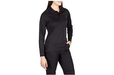 Image of 5.11 Tactical Womens Performance Long Sleeve Polo - 62408-018-L