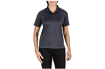 Image of 5.11 Tactical Performance Short Sleeve Polo Shirt - Women's, Charcoal, M, 61165-018-M