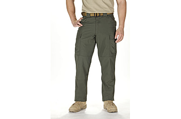 Image of 5.11 Tactical Ripstop TDU Pant - Mens, TDU Green, SR, 74003ABR-190-S-R