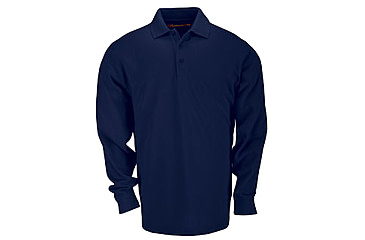 Image of 5.11 Tactical Tactical Long Sleeve Polo - Men's, Dark Navy, 3XL, 72360-724-3XL