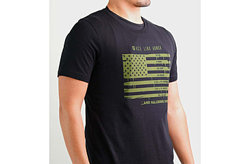 Image of Ace Link Armor Concealed Armor T-Shirt Apex - Mens, Black, Large, B-CR-TSH-BLK-3-L