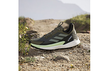 Image of Adidas Terrex Free Hiker 2 Shoes - Mens, Olistr/Silgrn/Cblack, 11.5 US, IE5109-11.5