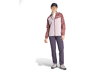 Image of Adidas Terrex JG8892 W MT 2L RAIN JK, Womens, PRLOFI/QUICRI, XL, JG8892-XL