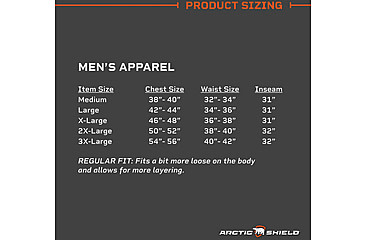 Image of Arctic Shield Classic Elite Coverall - Men's, Blaze Orange, Large, 555000-890-040-22