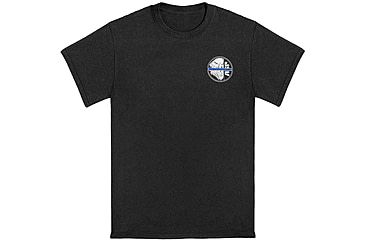 Image of ASP Blue Line T-shirt, Small, Black, 09601