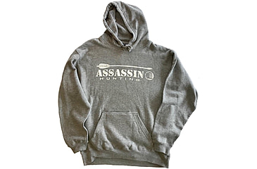 Image of Assassin Arrow Hoodie - Mens, Grey, Large 86157