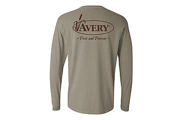 Image of Avery Outdoors Avery Signature Long Sleeve Tee - Men's, Khaki, XL 43228