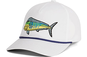 Image of AVID Sportswear Gamefish Retro Camper Hat - Mens, White, One Size, MH12418WHTOS