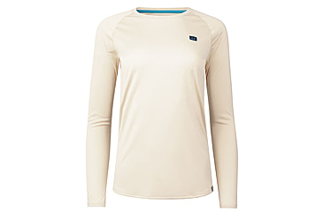 Image of AVID Sportswear Islamorada Icon Avidry Long Sleeve Shirt - Womens, Bone, Extra Small, WK32406BONXS
