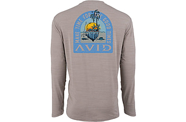 Image of AVID Sportswear Make Time Pacifico Long Sleeve Shirt - Mens, Glacier, 2XL, MK32341GLG2X