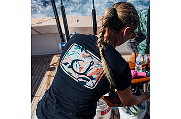 Image of AVID Sportswear Sanibel T-Shirt - Womens, Vintage Black, Medium, WT12401VBKMD