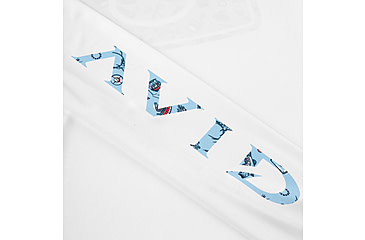 Image of AVID Sportswear Sportsman Icon Avidry Long Sleeve Shirt - Mens, White, Extra Large, MK32432WHTXL