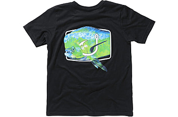 Image of AVID Sportswear Youth Mahi Hook T-Shirt - Boys, Black, Extra Large, YT12401BLKXL