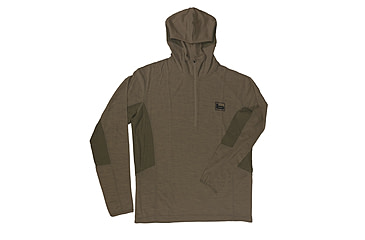 Image of Banded Base Wool Hoodie - Mens, Insulation 230gr, Chocolate, Extra Large, B1050009-CH-XL