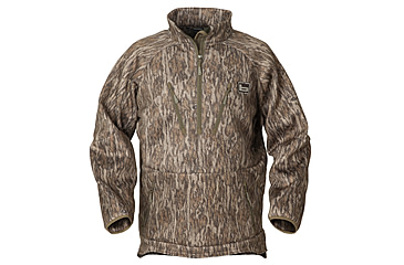 Image of Banded Heavy Tec Fleece 1/2 Zip Pullover - Mens, Bottomland, 2XL, B1010026-BL-2XL