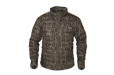 Image of Banded Nano Ultra-Light Down Jacket - Mens, Bottomland, Medium, B1010027-BL-M