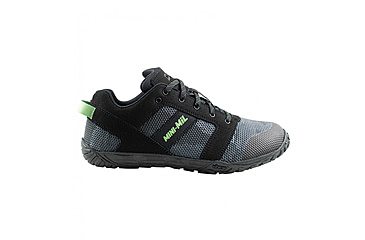 Image of Belleville Low-Cut Mini-Mil Barefoot Activity Shoes w/Camo Superfabric - Mens, Black/Mint Green Accents, 9.5 US/Regular, MM001 095R