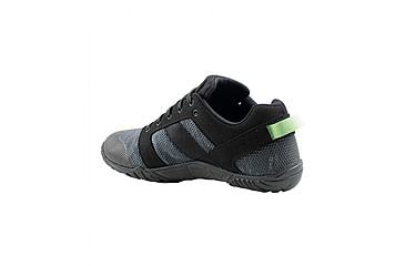 Image of Belleville Low-Cut Mini-Mil Barefoot Activity Shoes w/Camo Superfabric - Mens, Black/Mint Green Accents, 9.5 US/Regular, MM001 095R