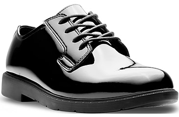 Image of Belleville Quarter Cut Uniform Dress Oxford Shoes - Mens, Black, 7.5 US/Regular, BV202 075R
