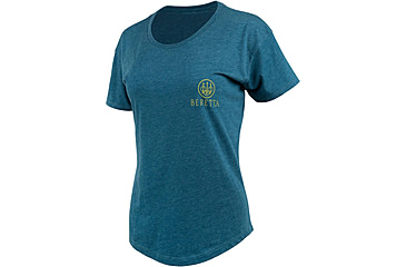 Image of Beretta Aeon T-Shirt - Women's, Steel Blue Heather, Extra Large, TS108T189005AVXL