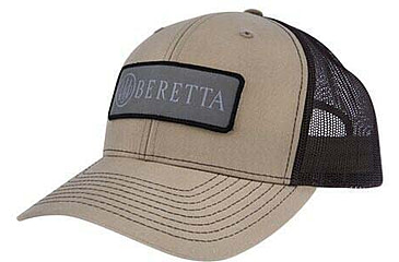 Image of Beretta SDY Trucker Hat - Men's, Khaki And Black, One Size, BC018T167501TU