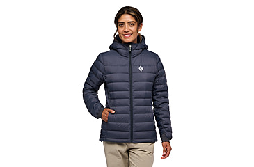 Image of Black Diamond Access Down Hoody - Womens, Charcoal, Medium, AP7440970038MED1