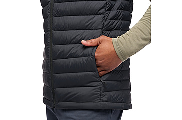 Image of Black Diamond Access Down Vest - Mens, Black, Extra Large, AP7440960002XLG1
