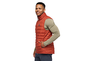 Image of Black Diamond Access Down Vest - Mens, Burnt Sienna, Small, AP7440966044SML1