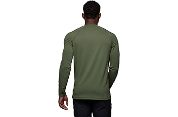 Image of Black Diamond Alpenglow Long Sleeve Crew - Mens, Tundra, Small, AP7520923010SML1