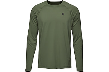 Image of Black Diamond Alpenglow Long Sleeve Crew - Mens, Tundra, Small, AP7520923010SML1