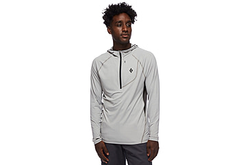 Image of Black Diamond Alpenglow Pro Hoody - Mens, Pewter, Small, AP7520931016SML1