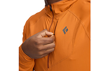 Image of Black Diamond Alpenglow Pro Hoody - Mens, Saffron, Extra Large, AP7520938012XLG1
