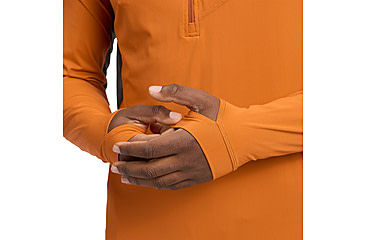 Image of Black Diamond Alpenglow Pro Hoody - Mens, Saffron, Extra Large, AP7520938012XLG1