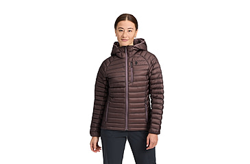 Image of Black Diamond Approach Down 1.0 Hoody - Womens, Dark Mauve, Large, AP7440936048LRG1