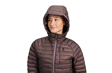 Image of Black Diamond Approach Down 1.0 Hoody - Womens, Dark Mauve, Large, AP7440936048LRG1