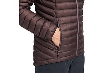 Image of Black Diamond Approach Down 1.0 Hoody - Womens, Dark Mauve, Large, AP7440936048LRG1