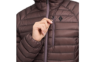 Image of Black Diamond Approach Down 1.0 Hoody - Womens, Dark Mauve, Large, AP7440936048LRG1