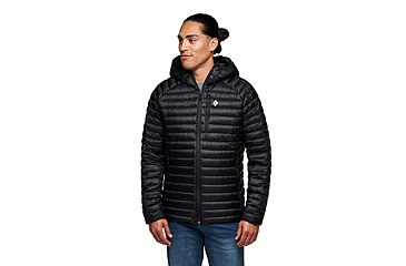 Image of Black Diamond Approach Down Hoody - Mens, Black, Large, AP7440920002LRG1