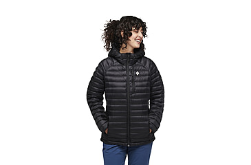 Image of Black Diamond Approach Down Hoody - Womens, Black, Small, AP7440930002SML1