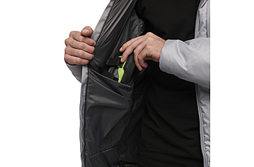 Image of Black Diamond Belay Parka - Mens, Pewter, Extra Large, AP7440051016XLG1